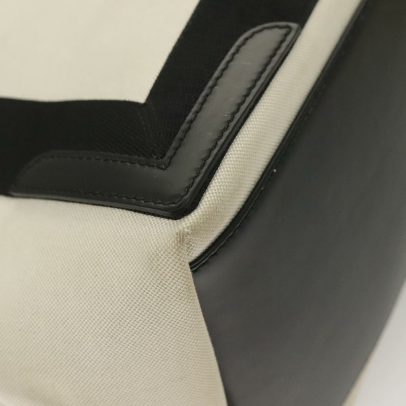 【日本直送】BALENCIAGA Cabas S 手袋 帆布 白色 339933 Auth mr1425-14