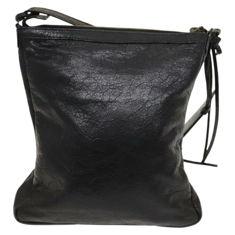 【日本直送】BALENCIAGA City 黑色皮革肩背包 正品 mr1426-1