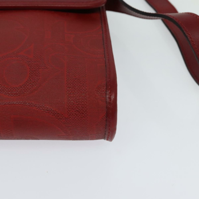 【日本直送】Christian Dior Trotter 帆布肩背包 紅金 正品 BA3450-13