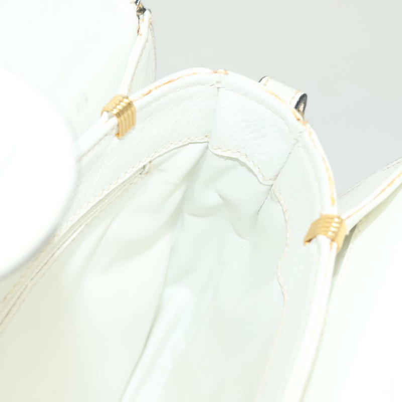 【日本直送】BALLY 肩背包 草編皮革 米色 金色 正品 BA3413-18