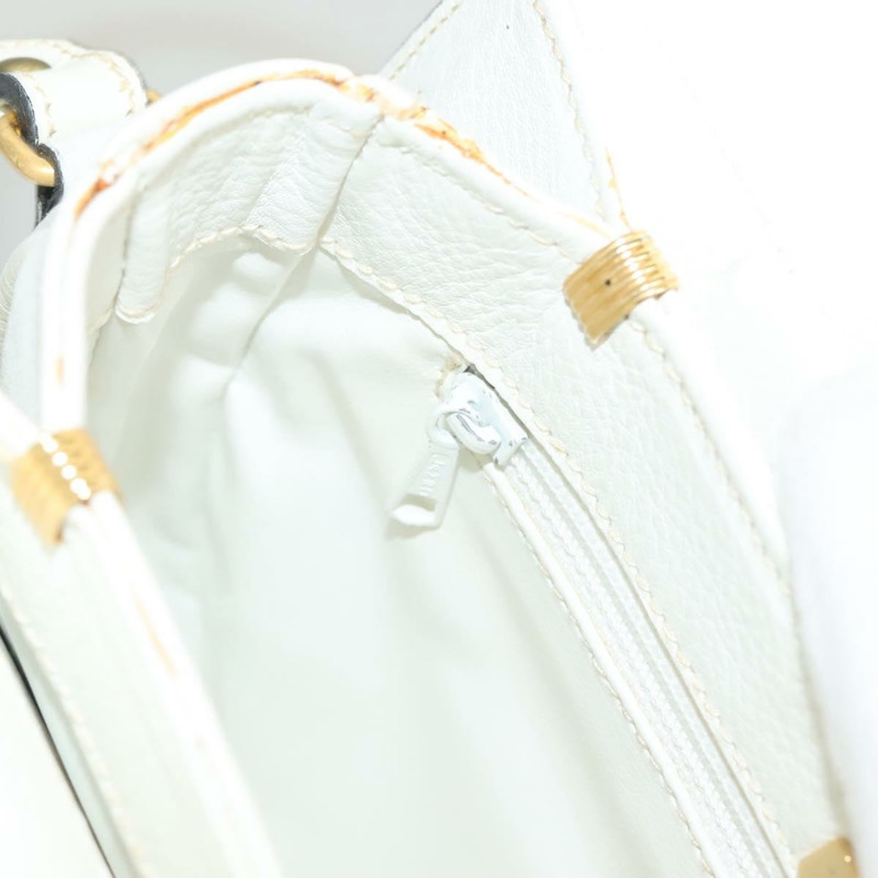 【日本直送】BALLY 肩背包 草編皮革 米色 金色 正品 BA3413-20