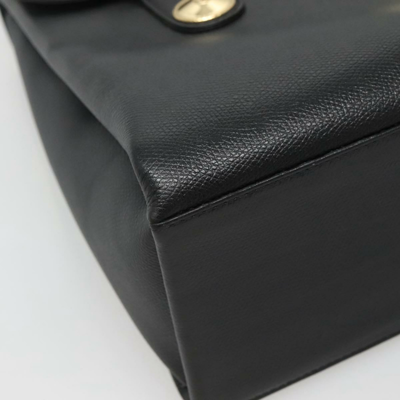 【日本直送】MCM 手提包 皮革 黑色 金色 正品 BA3459-13
