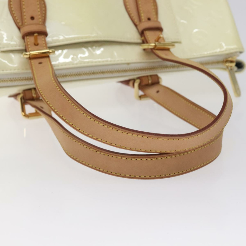 【日本直送】路易威登 Monogram Vernis Rosewood Avenue 手提包 Perle M93508 正品 BA3496-6