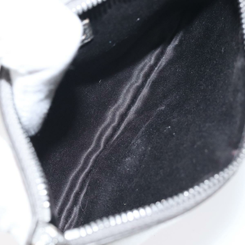 【日本直送】Miu Miu 皮革手拿包 銀色 正品 BA3607-10