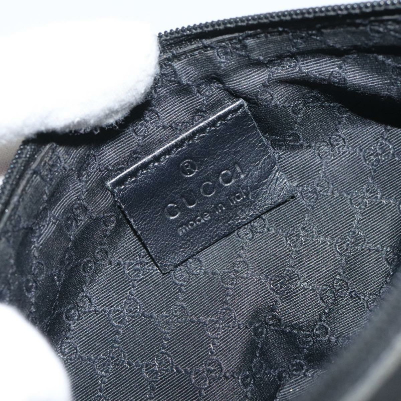 【日本直送】GUCCI Web Sherry Line 配件包 帆布 紅黑配色 92820 正品 BA3614-17