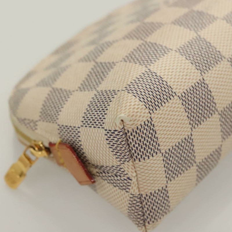 【日本直送】路易威登 Damier Azur Pochette 化妝小包 N60024 LV 正品 BA3528-6