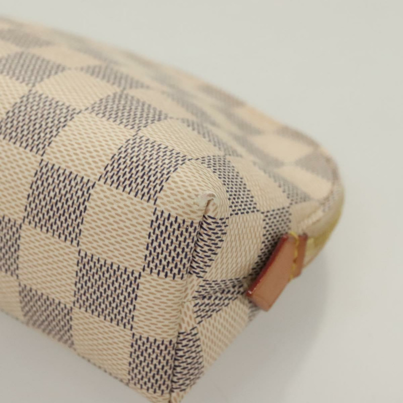 【日本直送】路易威登 Damier Azur Pochette 化妝小包 N60024 LV 正品 BA3528-13