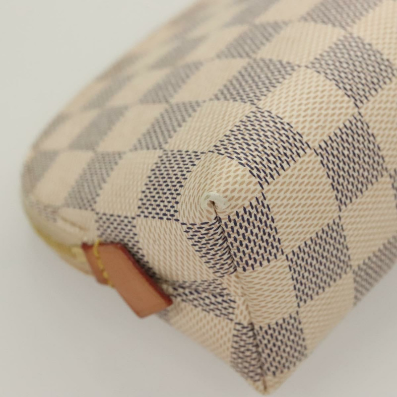 【日本直送】路易威登 Damier Azur Pochette 化妝小包 N60024 LV 正品 BA3528-14