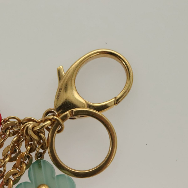 【日本直送】路易威登 Porte Cles 流行花朵吊飾金屬多色 M66144 LV 授權 BA3797-9