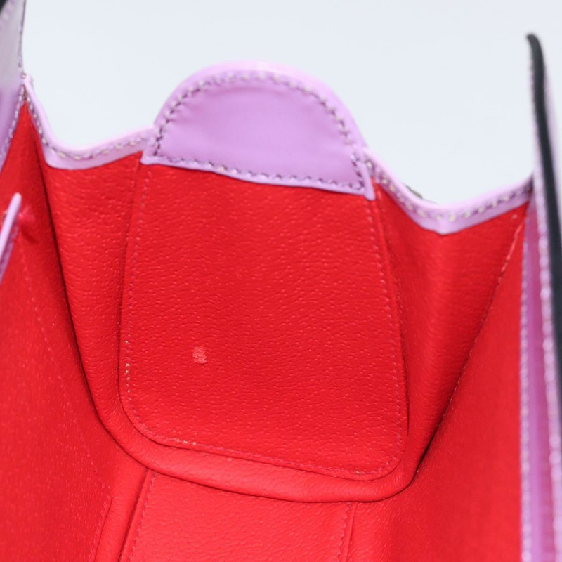 【日本直送】CELINE 單肩包皮革紫色銀色正品 BA3789-18