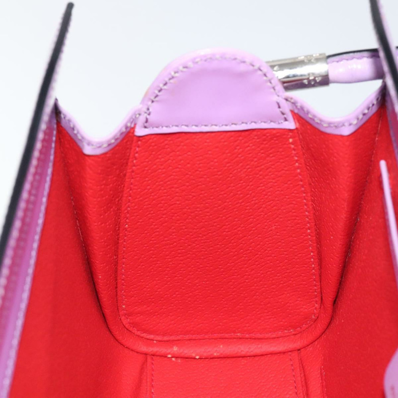 【日本直送】CELINE 單肩包皮革紫色銀色正品 BA3789-19