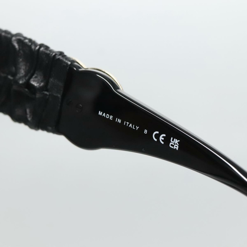 【日本直送】香奈兒 COCO 標誌太陽眼鏡，塑膠材質，黑色，CC 標誌，正品，貨號 yk18714V-8