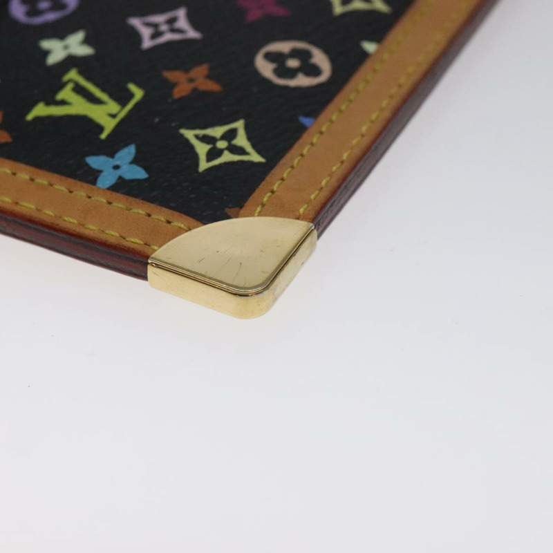 【日本直送】路易威登 Multicolor Pochette Cles 零錢包 黑色 M13664 LV Auth yk18688V-15