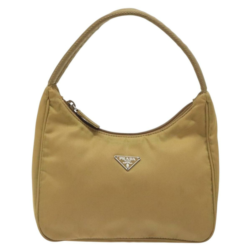【日本直送】PRADA 配件袋尼龍米色銀色正品 BA3683-12