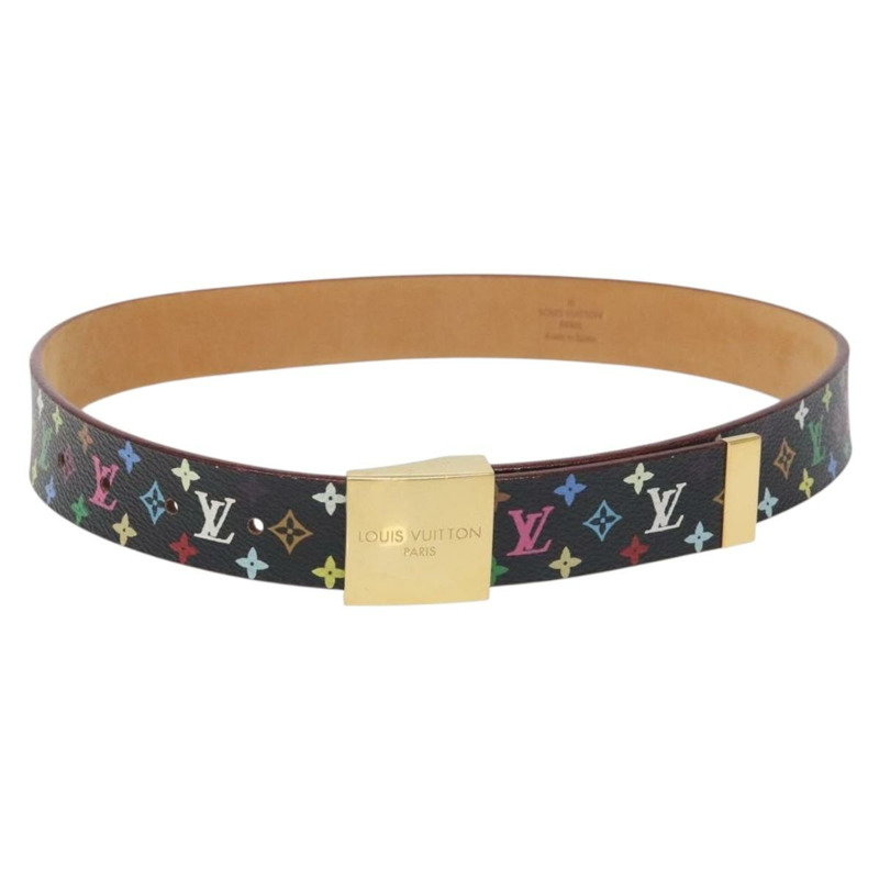 【日本直送】路易威登 Monogram 多色 Ceinture Care 腰帶 黑色 LV 正品 yk18706-12