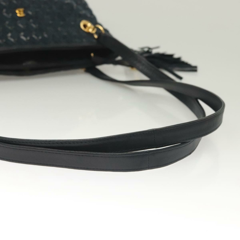 【日本直送】BALLY 肩背包 麂皮 海軍藍 金色 正品 BA3960-6