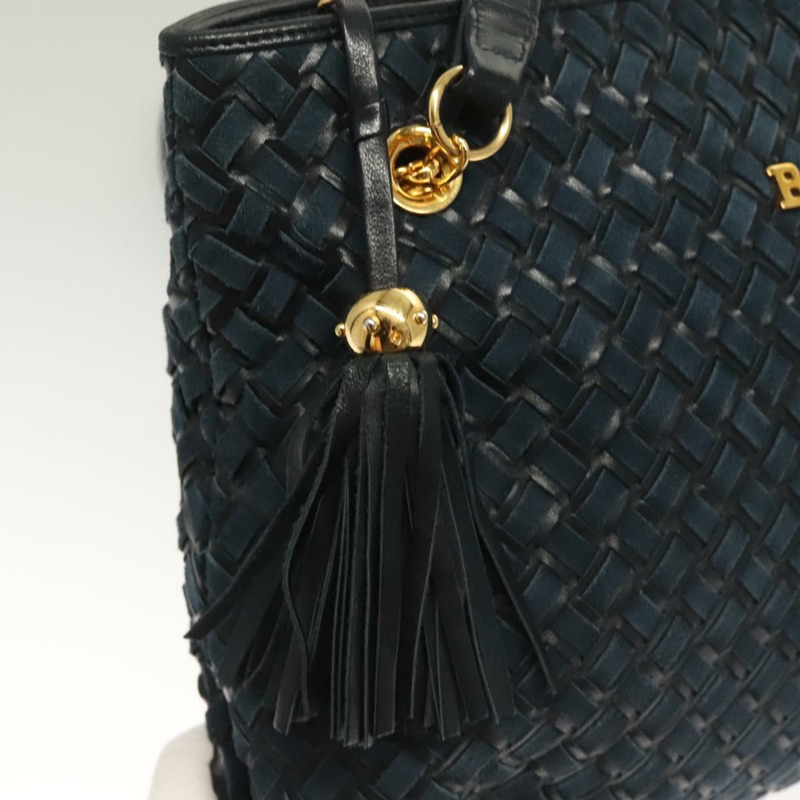 【日本直送】BALLY 肩背包 麂皮 海軍藍 金色 正品 BA3960-9