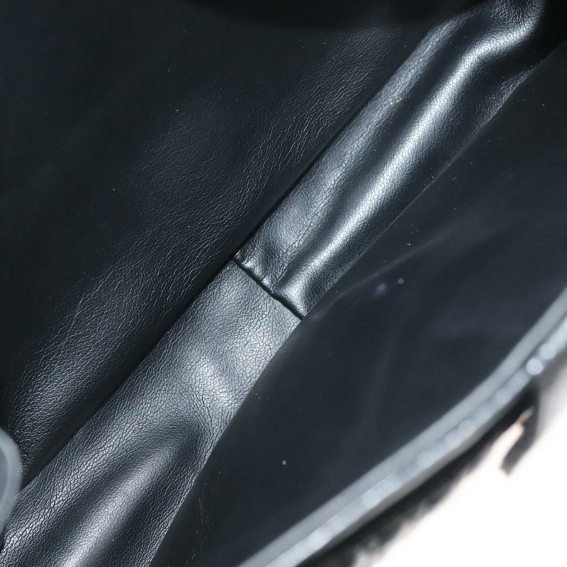 【日本直送】BALLY 絎縫鏈條單肩包 皮革 黑金 正品 BA3955-10