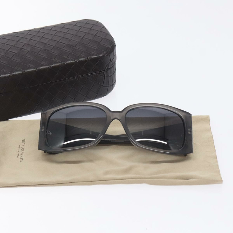 【日本直送】BOTTEGA VENETA 太陽眼鏡 塑膠 灰色 Auth bs27538-10