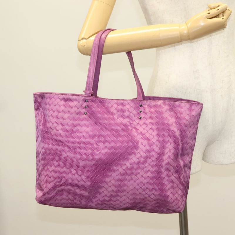 【日本直送】BOTTEGA VENETA Intrecciato Illusion 手提包尼龍紫色正品 PP795-18