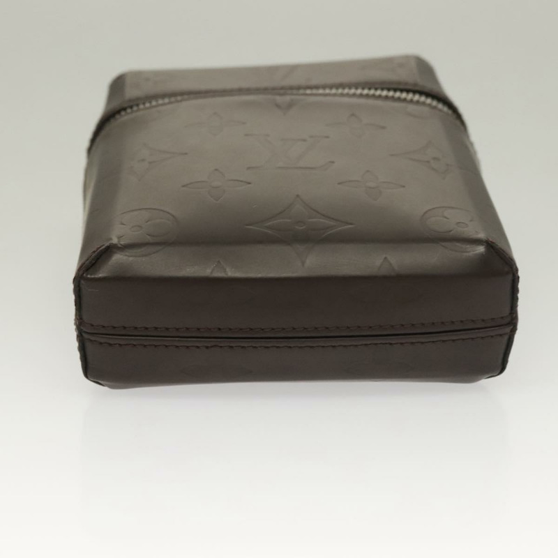 【日本直送】路易威登 Monogram Lace Ray Pouch Brown M46550 LV Auth BA3945-4