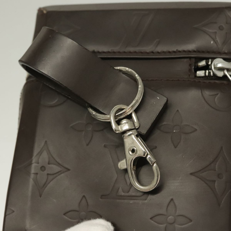 【日本直送】路易威登 Monogram Lace Ray Pouch Brown M46550 LV Auth BA3945-7