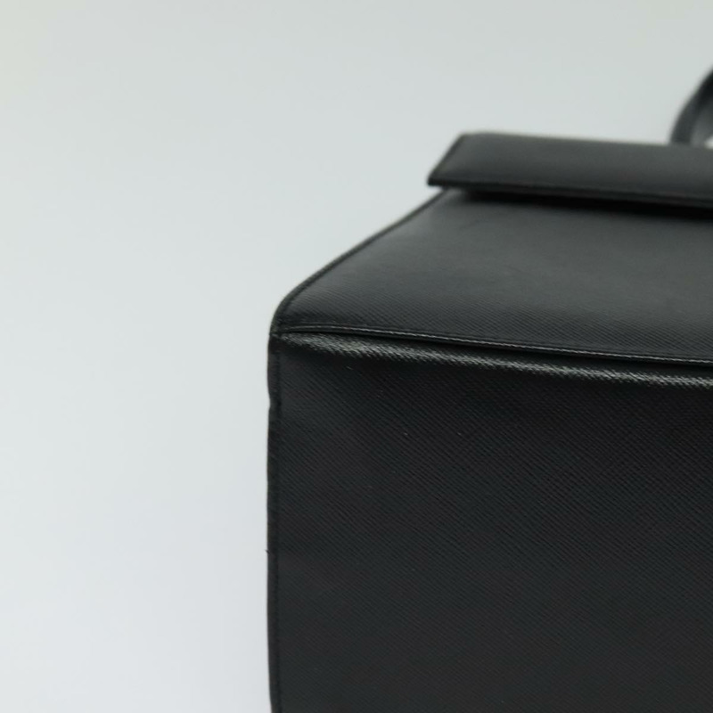 【日本直送】Salvatore Ferragamo Gancini 手提包 皮革 2way 黑色 金色 Auth ep9613-7