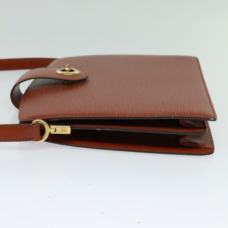 【日本直送】路易威登 Epi Capuchin 棕色肩背包 M52343 LV 正品 BA3920-2