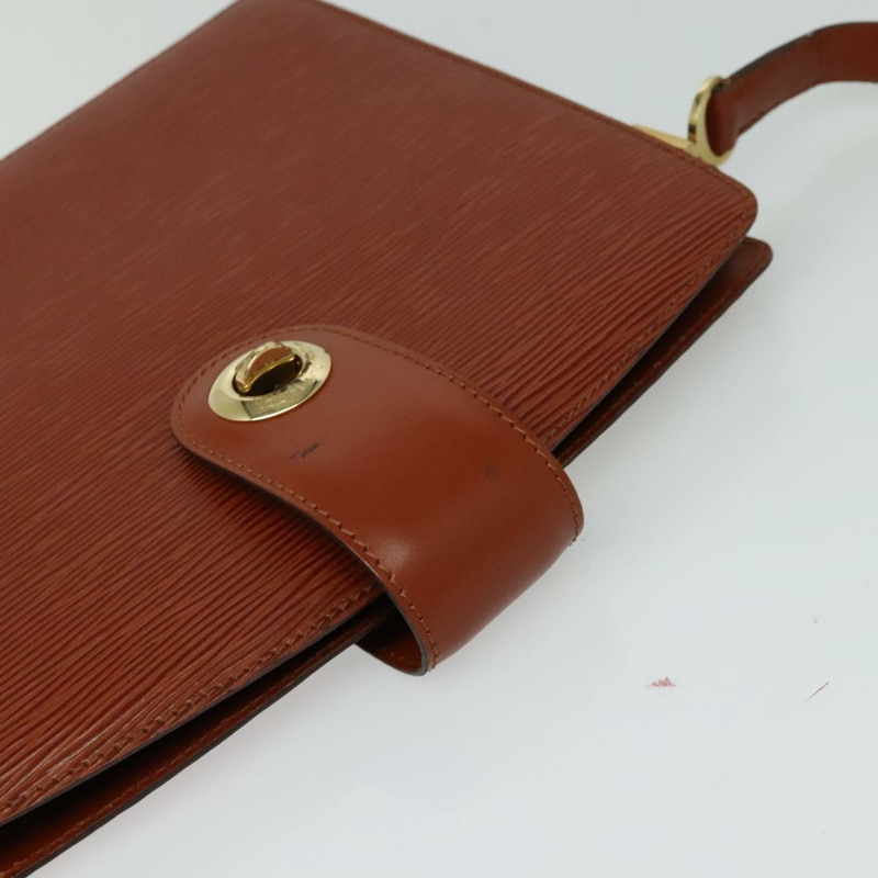 【日本直送】路易威登 Epi Capuchin 棕色肩背包 M52343 LV 正品 BA3920-5