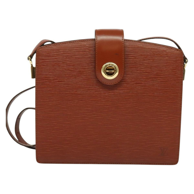 【日本直送】路易威登 Epi Capuchin 棕色肩背包 M52343 LV 正品 BA3920-12