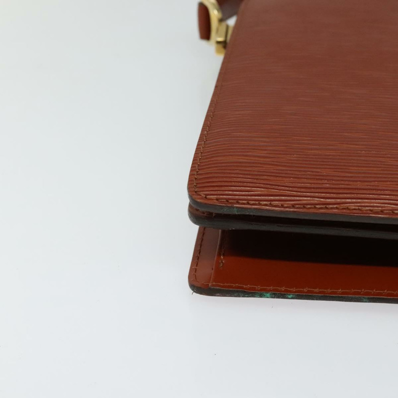 【日本直送】路易威登 Epi Capuchin 棕色肩背包 M52343 LV 正品 BA3920-13