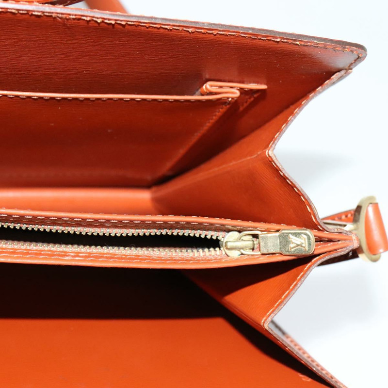 【日本直送】路易威登 Epi Capuchin 棕色肩背包 M52343 LV 正品 BA3920-17