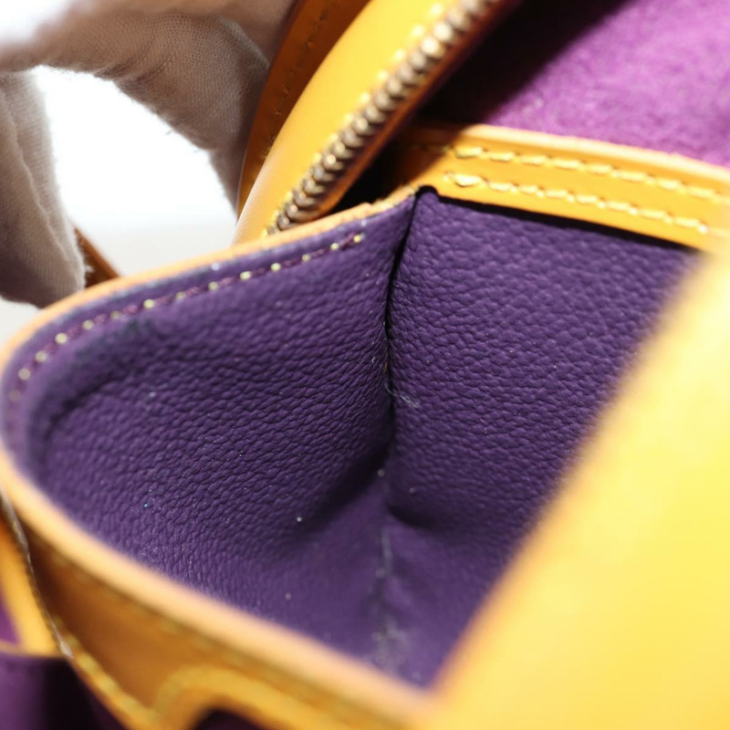 【日本直送】路易威登 Epi Mabillon 雙肩包 黃色 M52239 LV 正品 BA3913-11