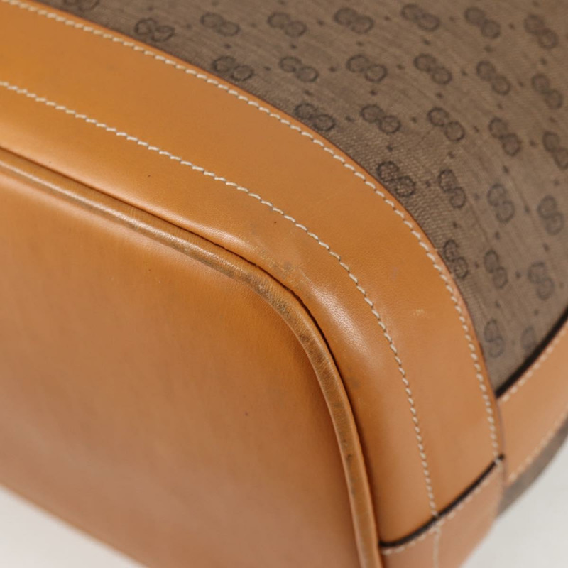 【日本直送】GUCCI Micro GG Supreme 單肩包 PVC 米色 金色 正品 ep9824-15