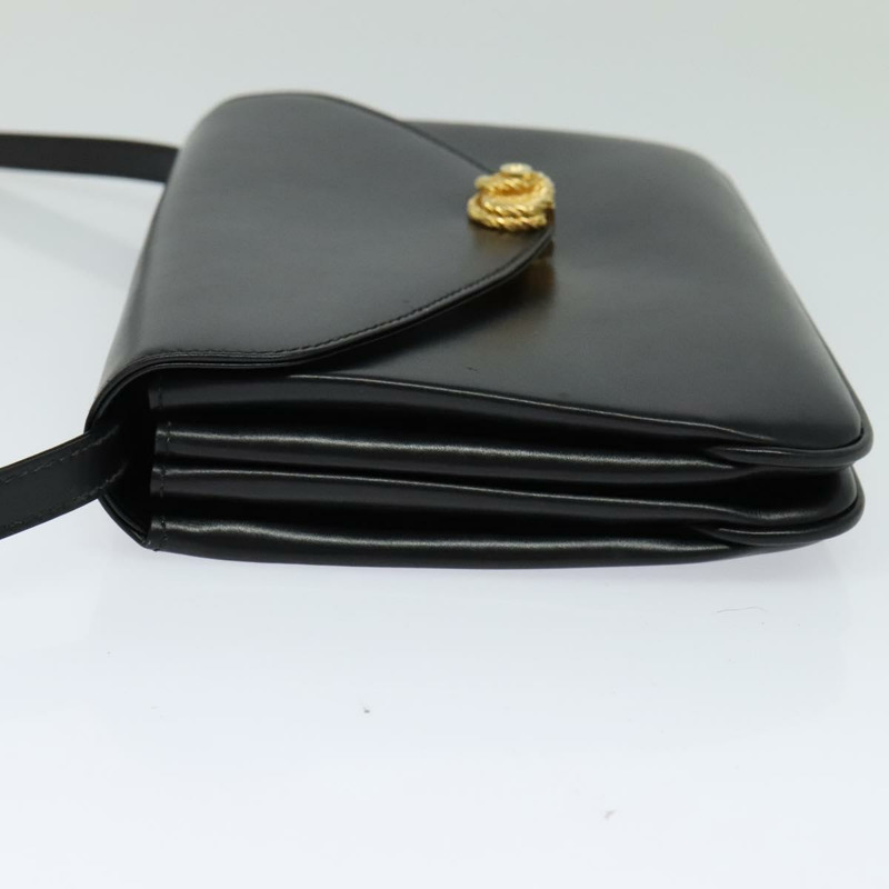【日本直送】BALLY 肩背包 皮革 黑色 金色 正品 ep9750-2