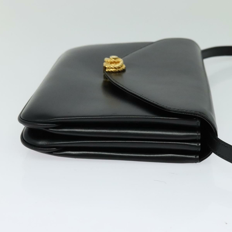 【日本直送】BALLY 肩背包 皮革 黑色 金色 正品 ep9750-3