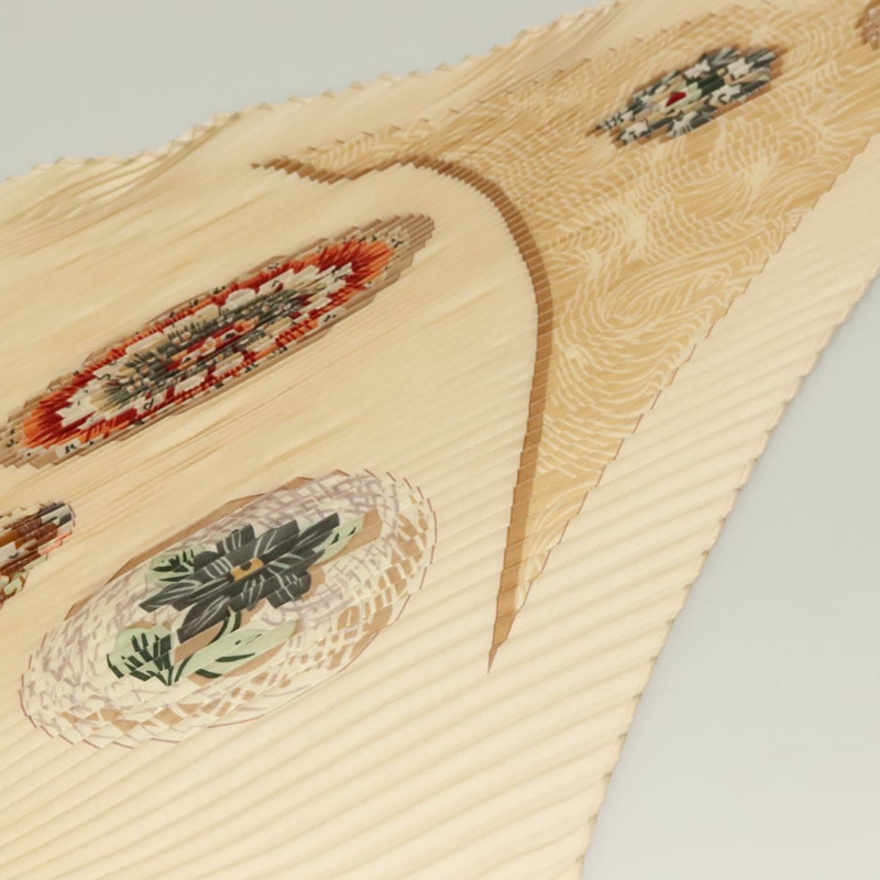 【日本直送】愛馬仕褶皺方巾 90 吋“SULFURE&PRESSE PAPIERS2”真絲正品 ep9648-4