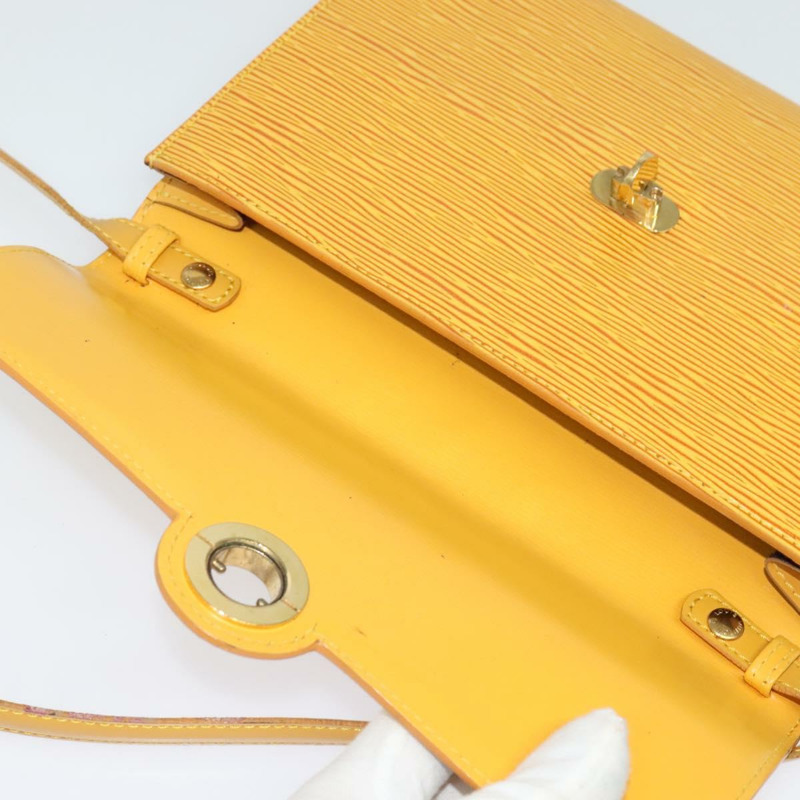 【日本直送】路易威登 Epi Arsch 肩背包 黃色 M52579 LV 正品 BA4144-8