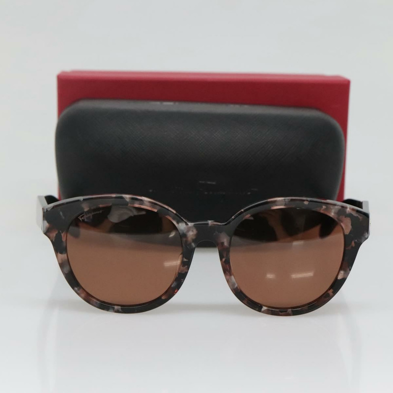【日本直送】Salvatore Ferragamo 太陽眼鏡 塑膠 棕色 正品 BA4244-10