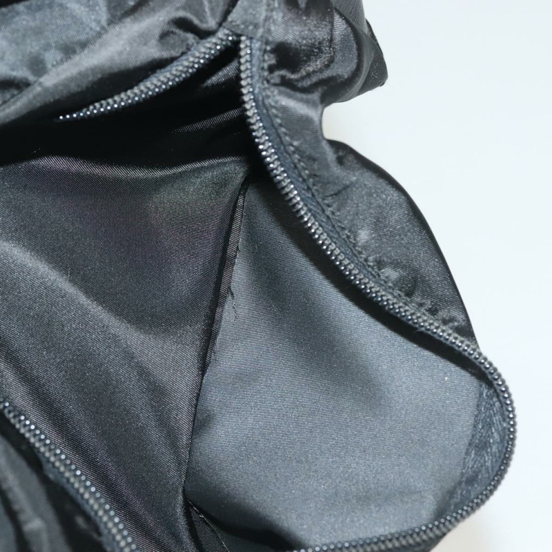 【日本直送】PRADA 手拿包 尼龍皮革 黑銀色 正品 ki5843-21