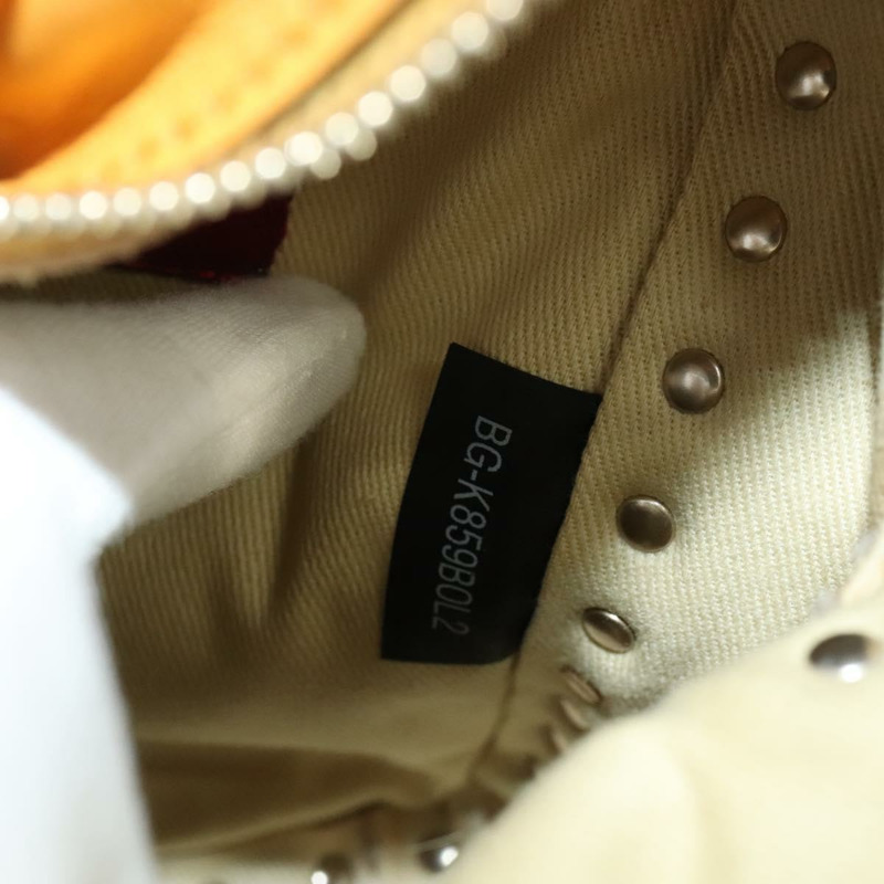 【日本直送】VALENTINO 鉚釘雙肩包 皮革 黃色 銀色 正品 BA3815-11