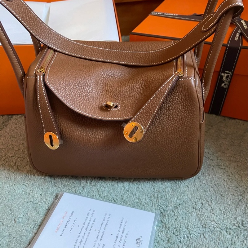 🤎 Hermès Lindy 26｜金棕金 經典溫潤，真實如你-0