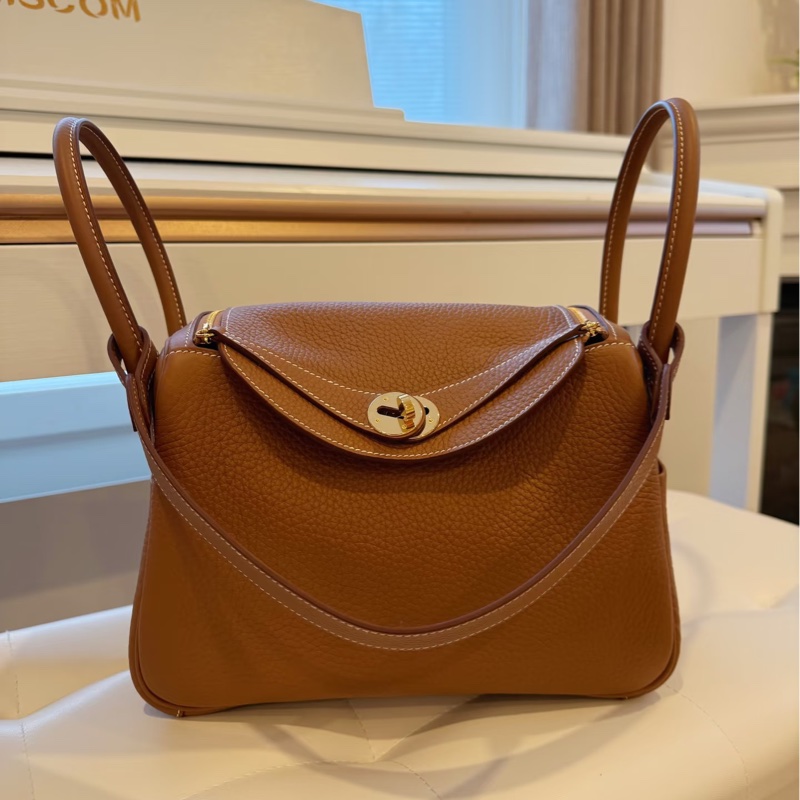 🤎 Hermès Lindy 26｜金棕金 經典溫潤，真實如你-1