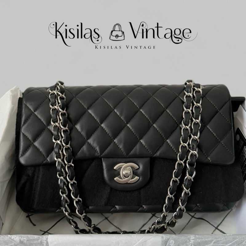 Chanel Lambskin CF25 SHW 羊皮25cm-0