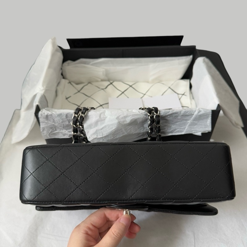 Chanel Lambskin CF25 SHW 羊皮25cm-7