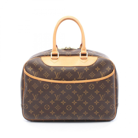 LOUIS VUITTON Deauville Bowling Vanity 手提包 M47270 Monogram 帆布 二手 女款