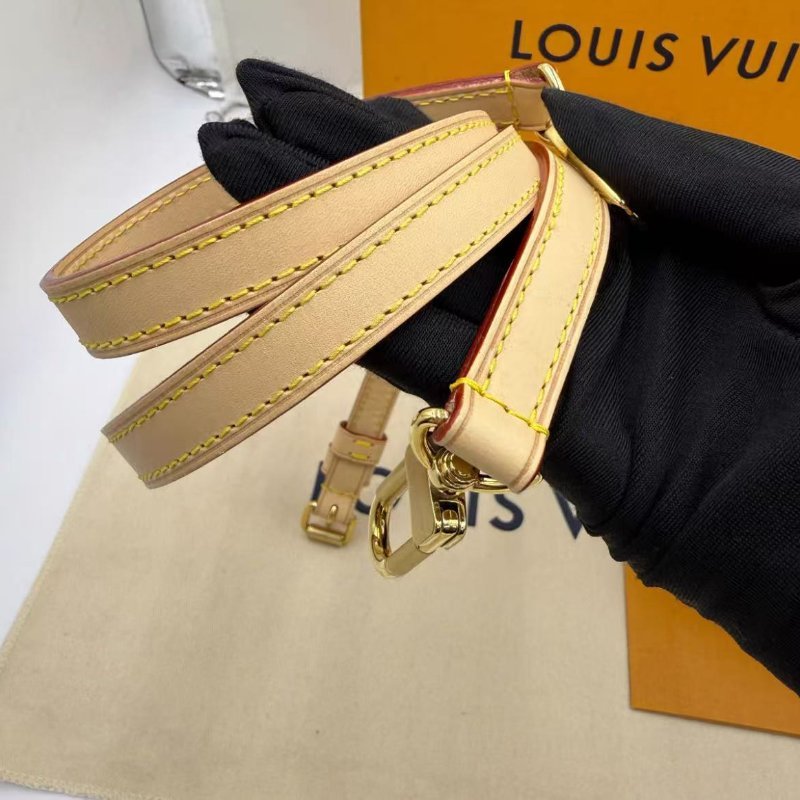 LV speedy20棋盤格清新綠拚藍色枕頭包 尺寸 21*11*14cm 全新 配件盒子塵袋購證-3