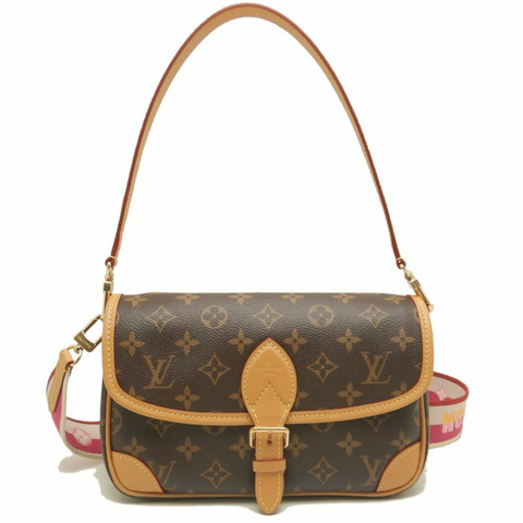 LOUIS VUITTON Monogram Diane M45985 單肩包 紫紅色 253056