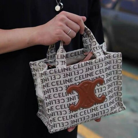 Celine totebag 滿字logo 99新 配件塵袋