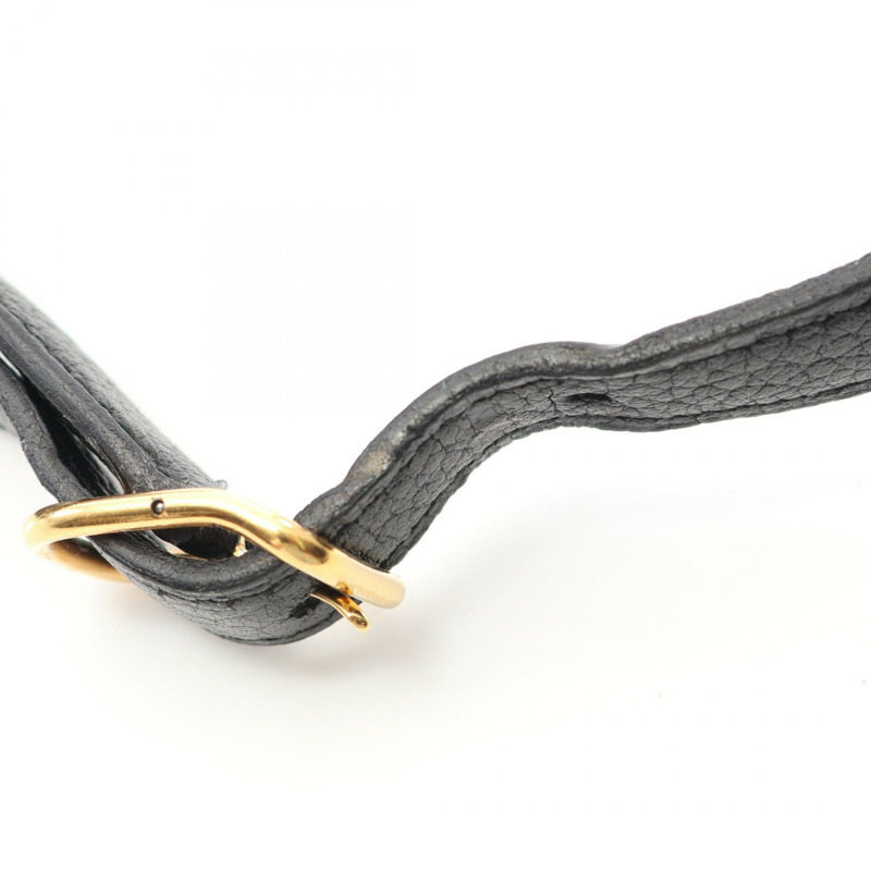 愛馬仕 Kelly Sports GM 單肩包 阿登皮革 黑色 二手 女款 GHW W 1993-8